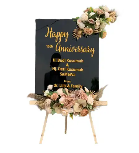 Papan Bunga Akrilik Pangkal Balam