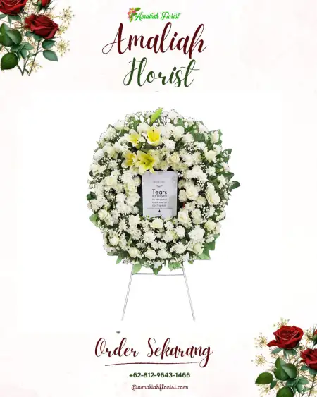 Krans Bunga Duka Pangkal Balam