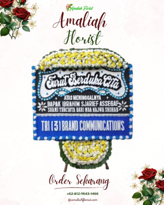 Papan Bunga Duka di Pangkal Balam