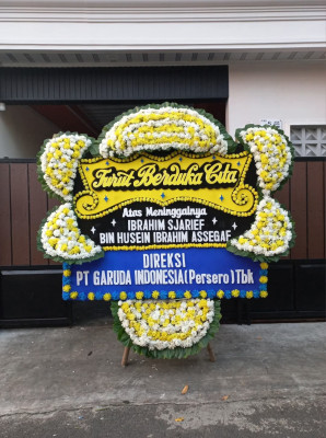 Papan Bunga Duka di Pangkal Balam